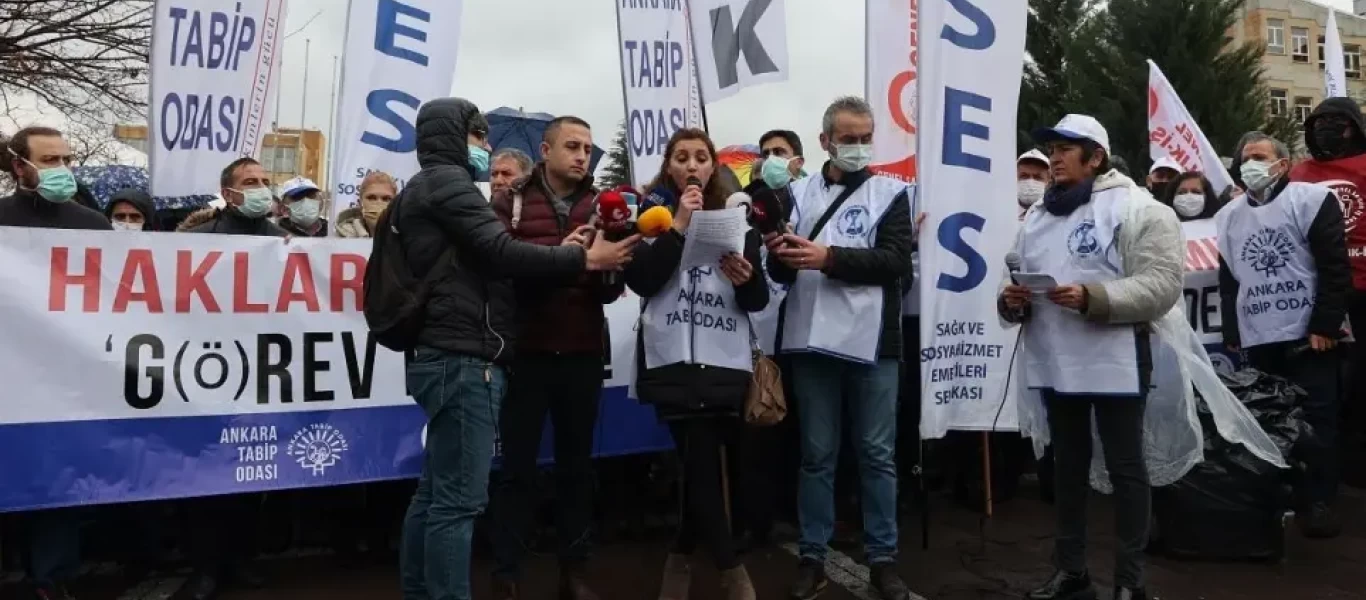 250.000 υγειονομικοί απέναντι στον Ερντογάν - Ζητούν αυξήσεις λόγω COVID-19